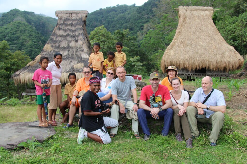 Saga village in Flores