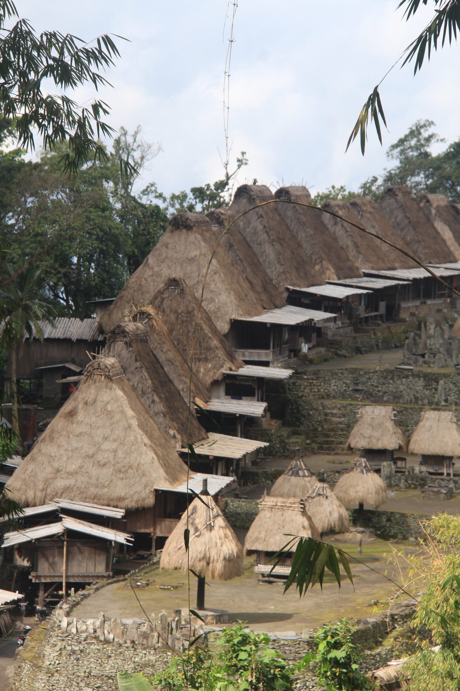 Bena traditional village in Bajawa