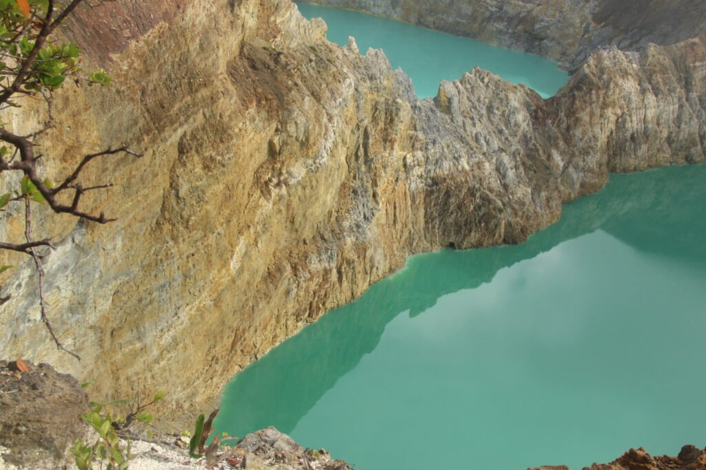 Kelimutu lakes in Moni